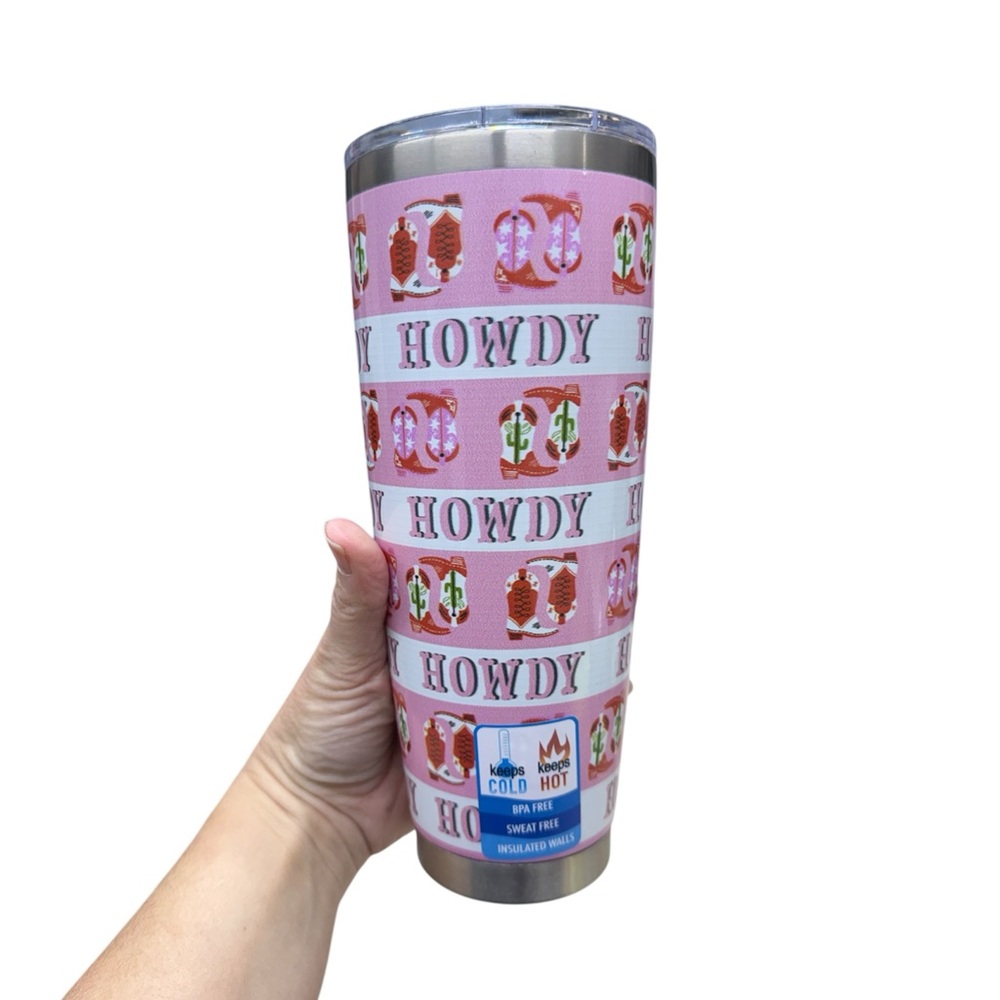 Swig Life "Howdy Y'all" 32 oz Cowgirl Insulated Tumbler